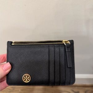Tory Burch Card Holder Case Black Like New